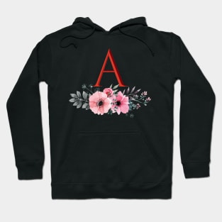 Monogram Floral A Hoodie